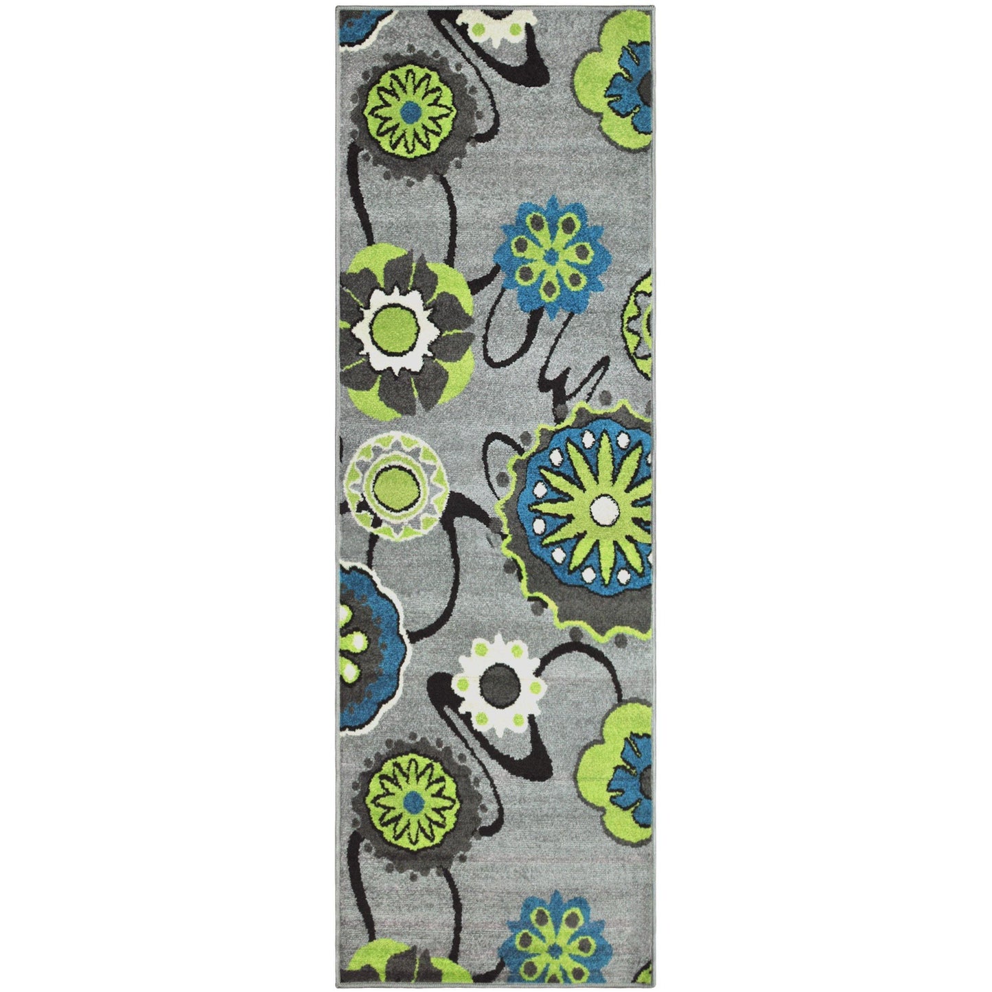 Lana Modern Abstract Floral Rug FredCo