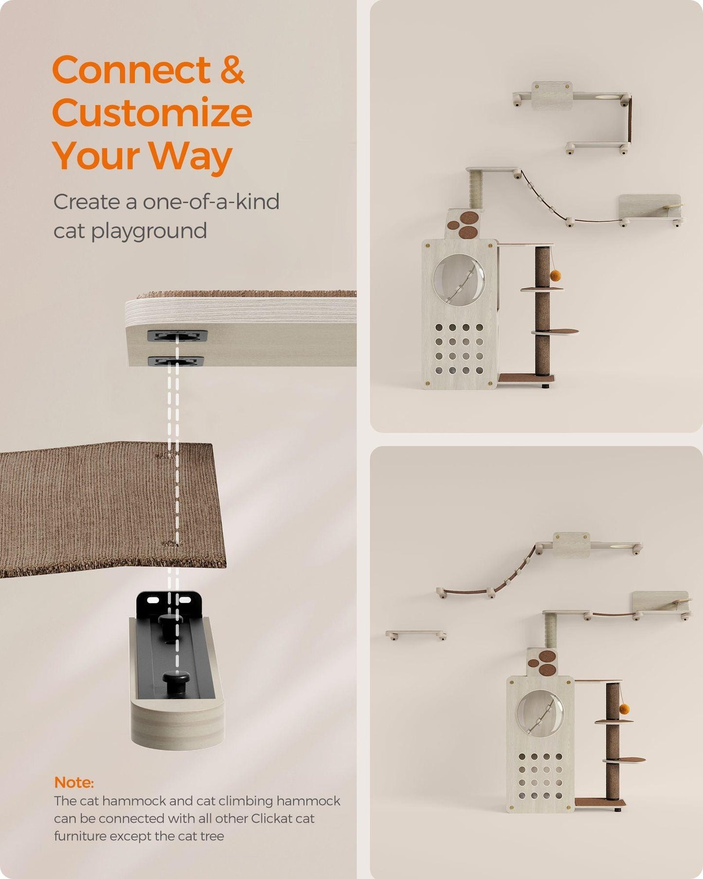Land - Cat Wall Furniture Set of 7 FredCo