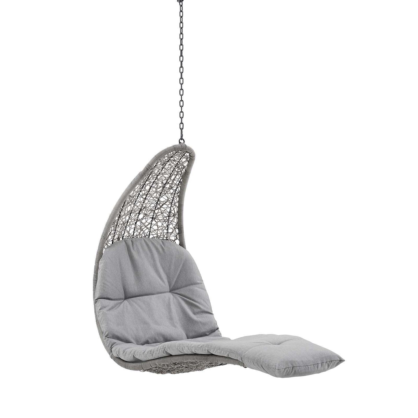 Landscape Hanging Chaise Lounge Outdoor Patio Swing Chair, EEI-4589 FredCo