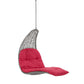 Landscape Hanging Chaise Lounge Outdoor Patio Swing Chair, EEI-4589 FredCo