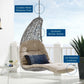 Landscape Hanging Chaise Lounge Outdoor Patio Swing Chair, EEI-4589 FredCo