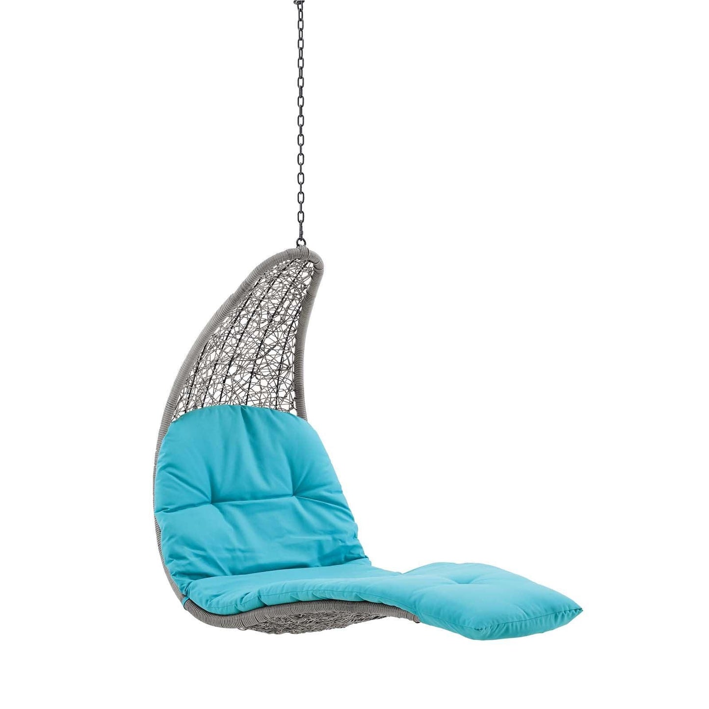 Landscape Hanging Chaise Lounge Outdoor Patio Swing Chair, EEI-4589 FredCo
