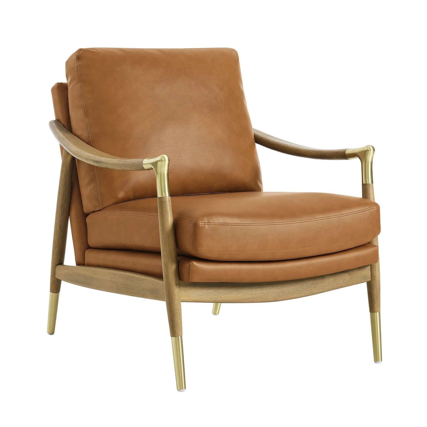 Langford Vegan Leather Accent Armchair by Modway EEI-7138 FredCo