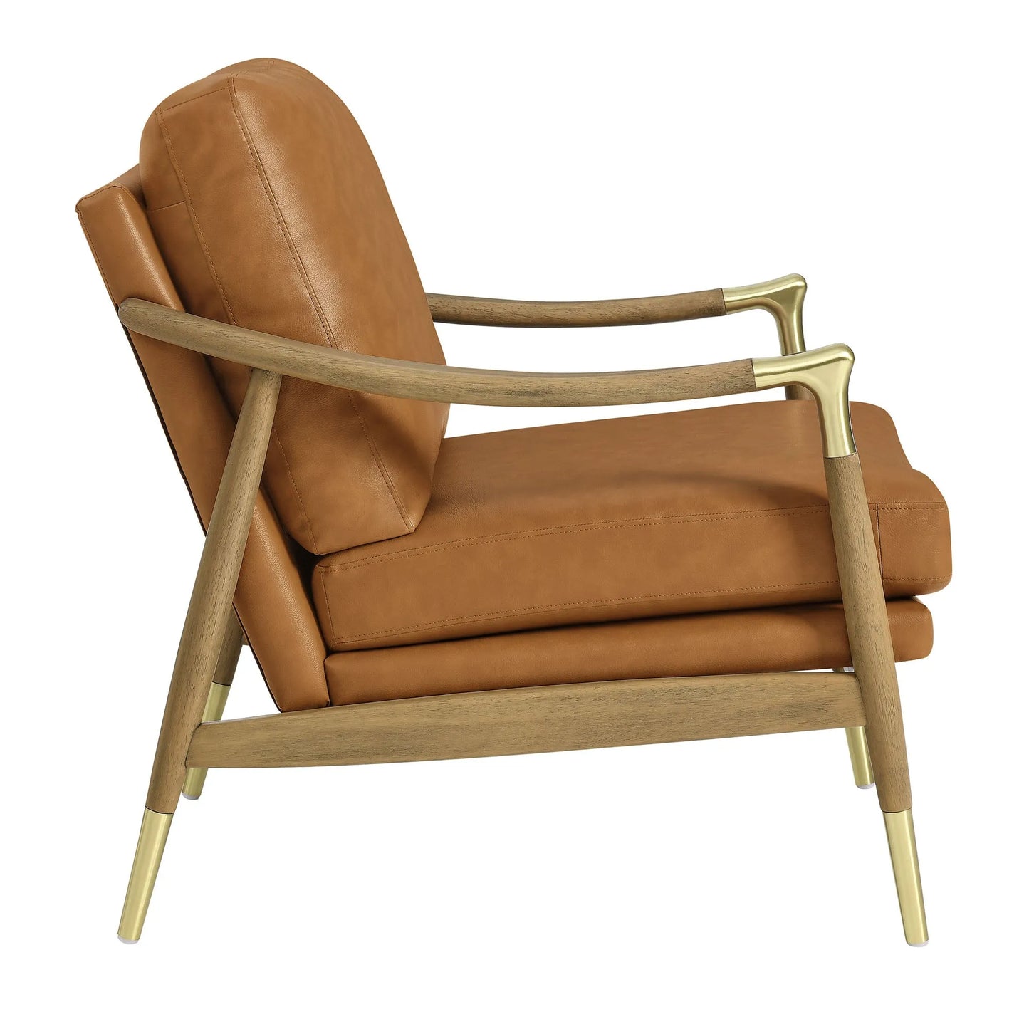 Langford Vegan Leather Accent Armchair by Modway EEI-7138 FredCo