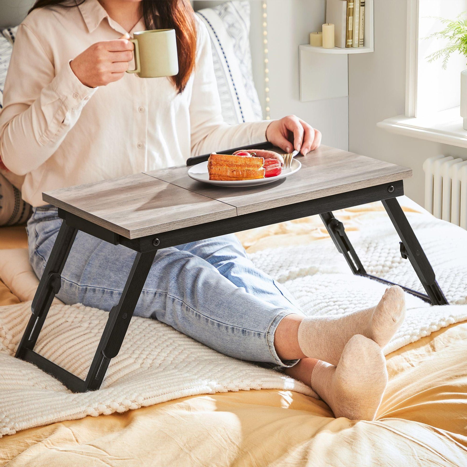 Laptop Desk with Adjustable Tilting Top FredCo