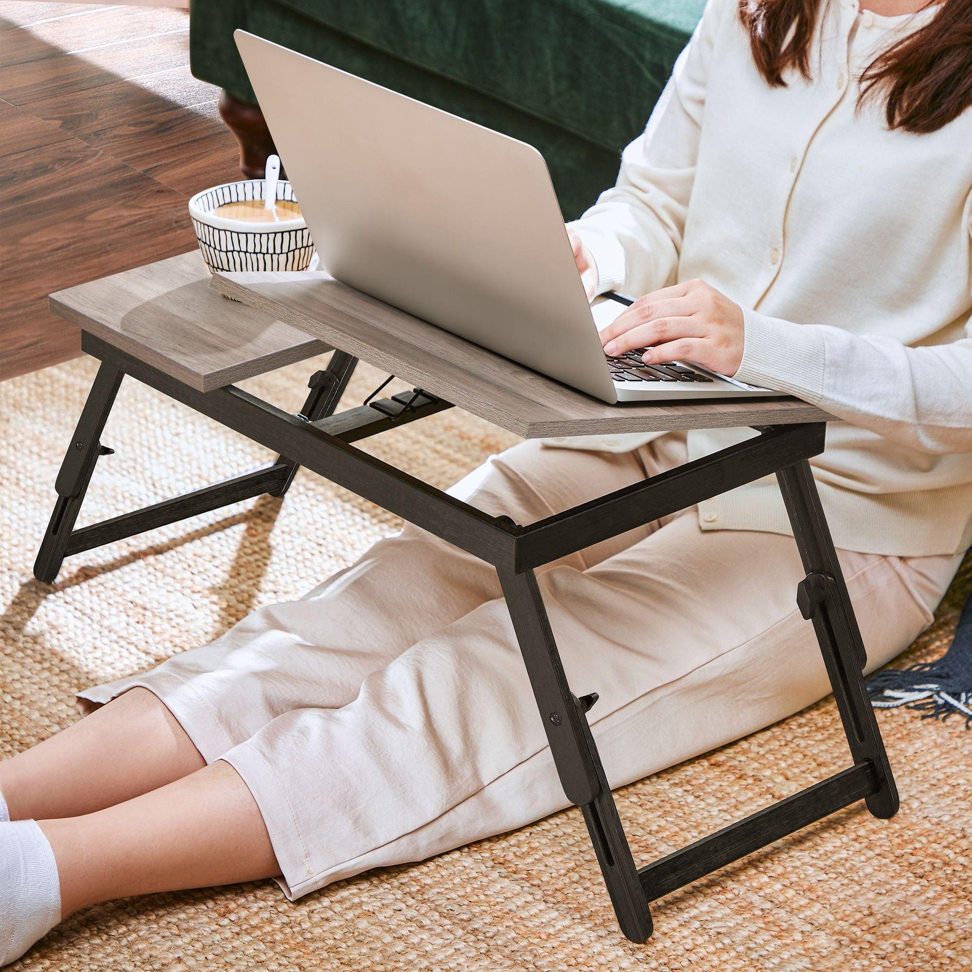 Laptop Desk with Adjustable Tilting Top FredCo