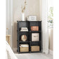 Large 6 Cube Storage Organizer Black FredCo