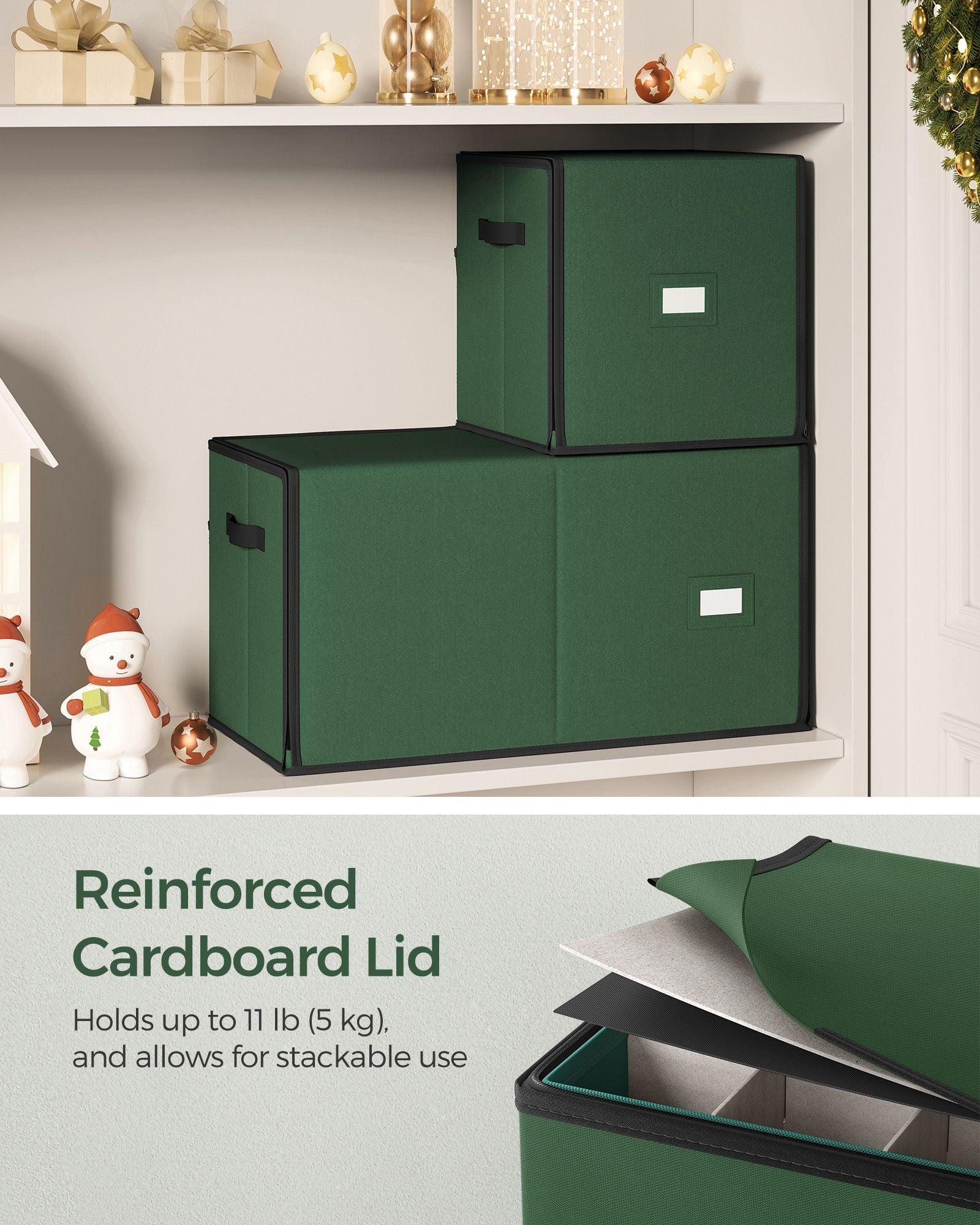 Large Christmas Ornament Storage Box FredCo