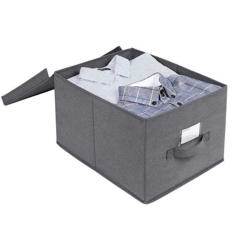 Large Grey Storage Bins FredCo