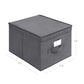 Large Grey Storage Bins FredCo