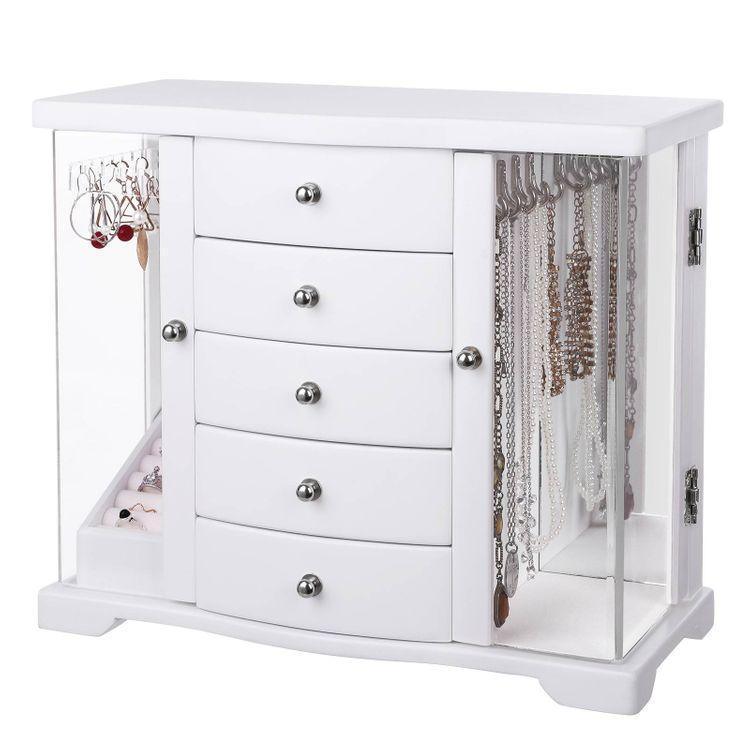 Large Wooden Jewelry Box FredCo