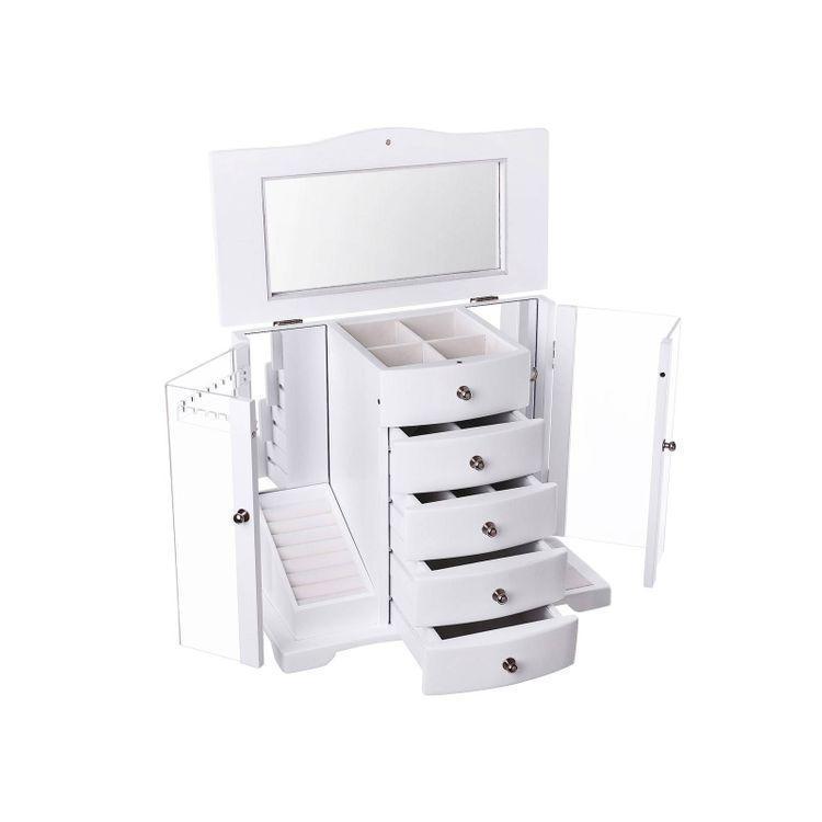 Large Wooden Jewelry Box FredCo