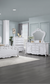 Latisha White Finish Mirror FredCo
