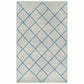 Lattice Modern Geometric Criss-Cross Rug FredCo