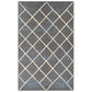 Lattice Modern Geometric Criss-Cross Rug FredCo