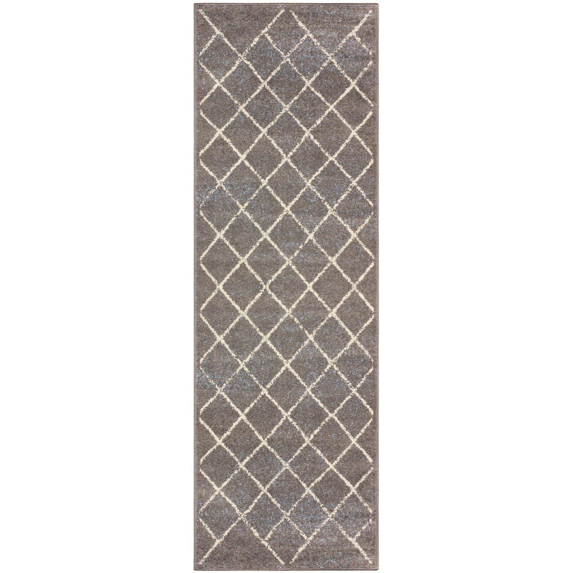 Lattice Modern Geometric Criss-Cross Rug FredCo