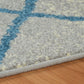 Lattice Modern Geometric Criss-Cross Rug FredCo
