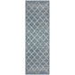 Lattice Modern Geometric Criss-Cross Rug FredCo