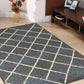 Lattice Modern Geometric Criss-Cross Rug FredCo