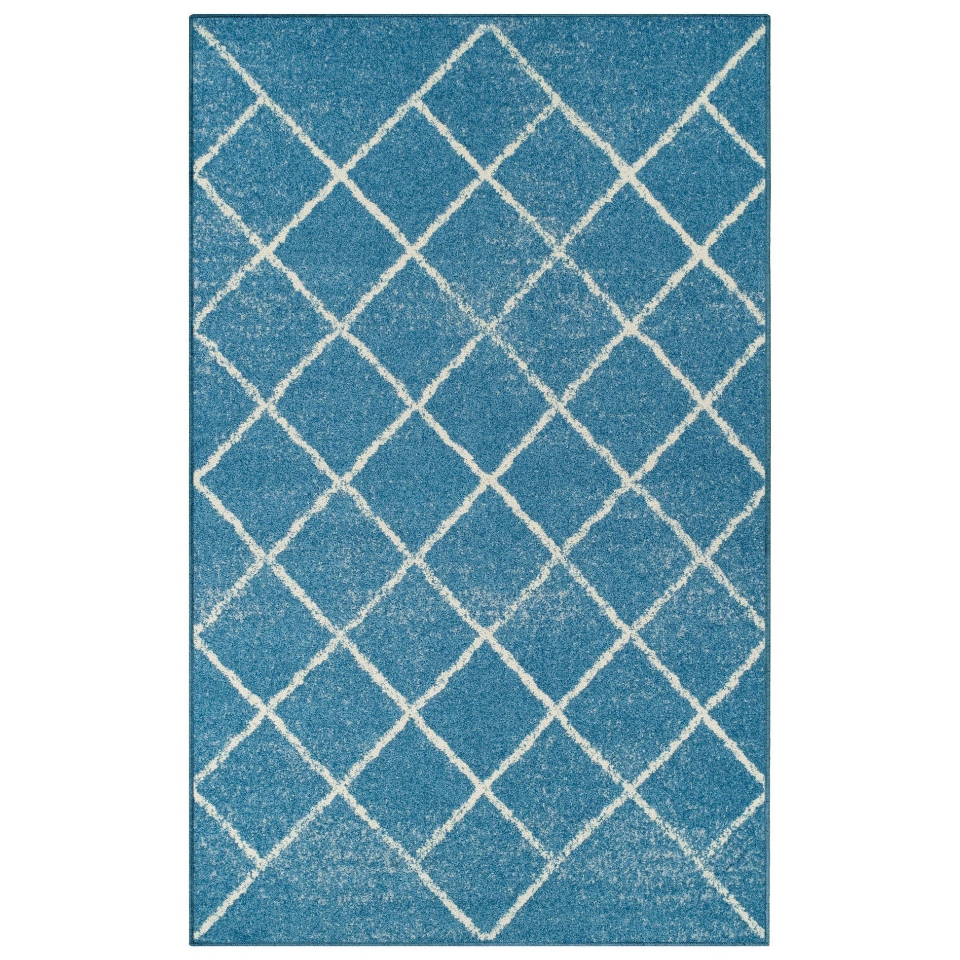 Lattice Modern Geometric Criss-Cross Rug FredCo