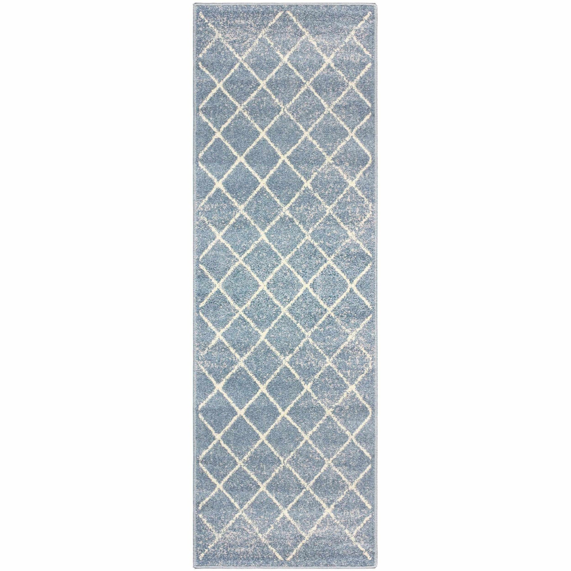 Lattice Modern Geometric Criss-Cross Rug FredCo