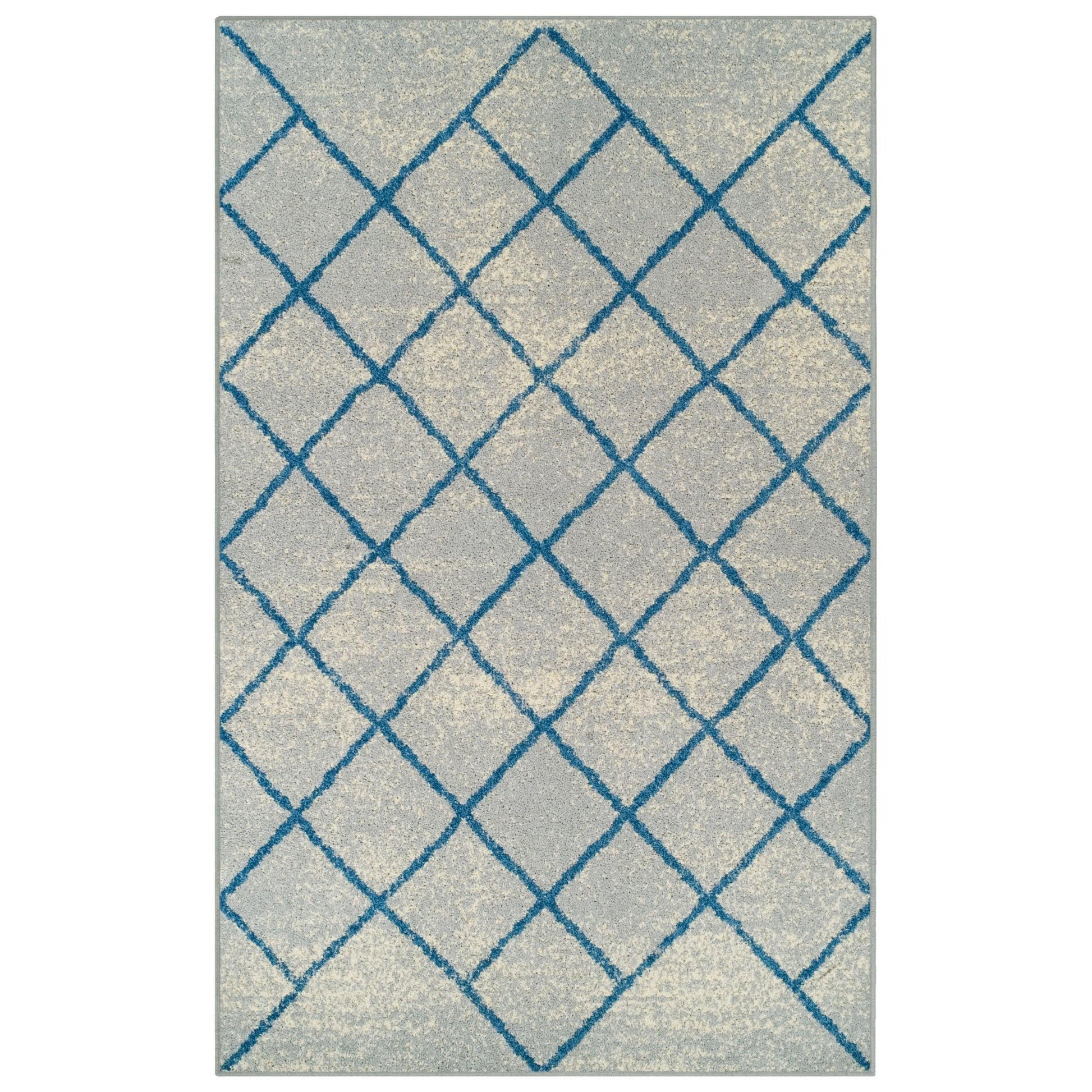 Lattice Modern Geometric Criss-Cross Rug FredCo