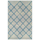 Lattice Modern Geometric Criss-Cross Rug FredCo