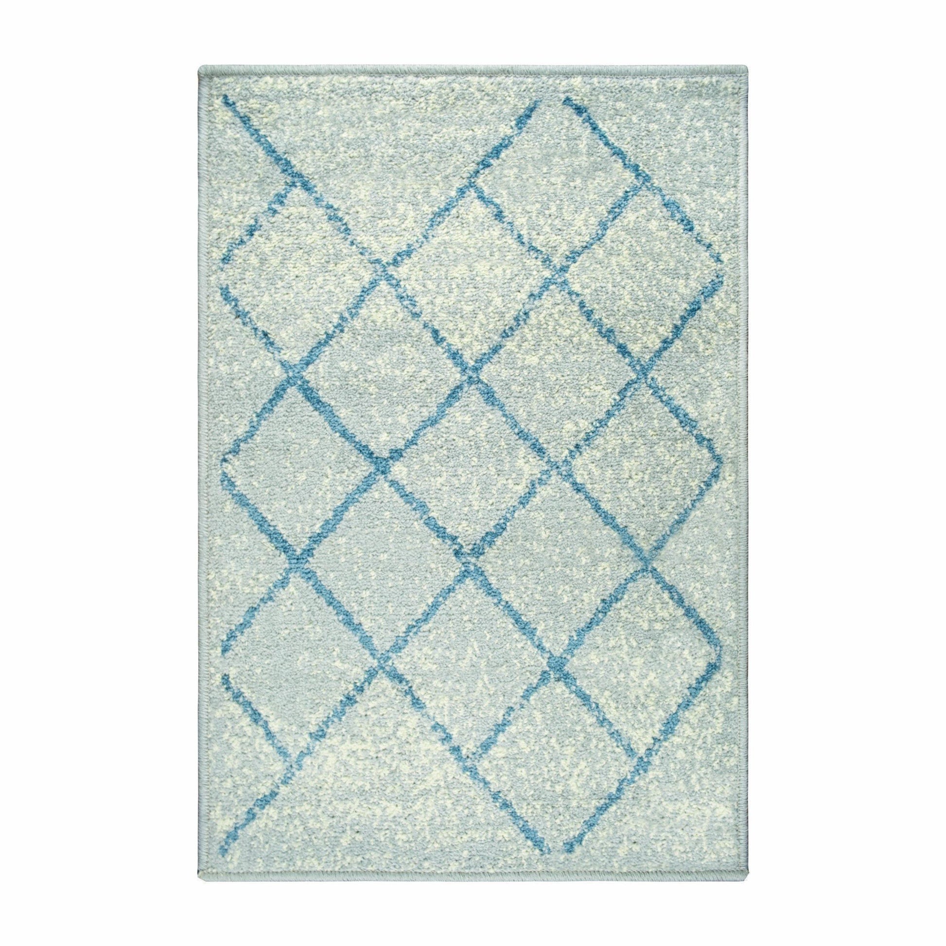Lattice Modern Geometric Criss-Cross Rug FredCo