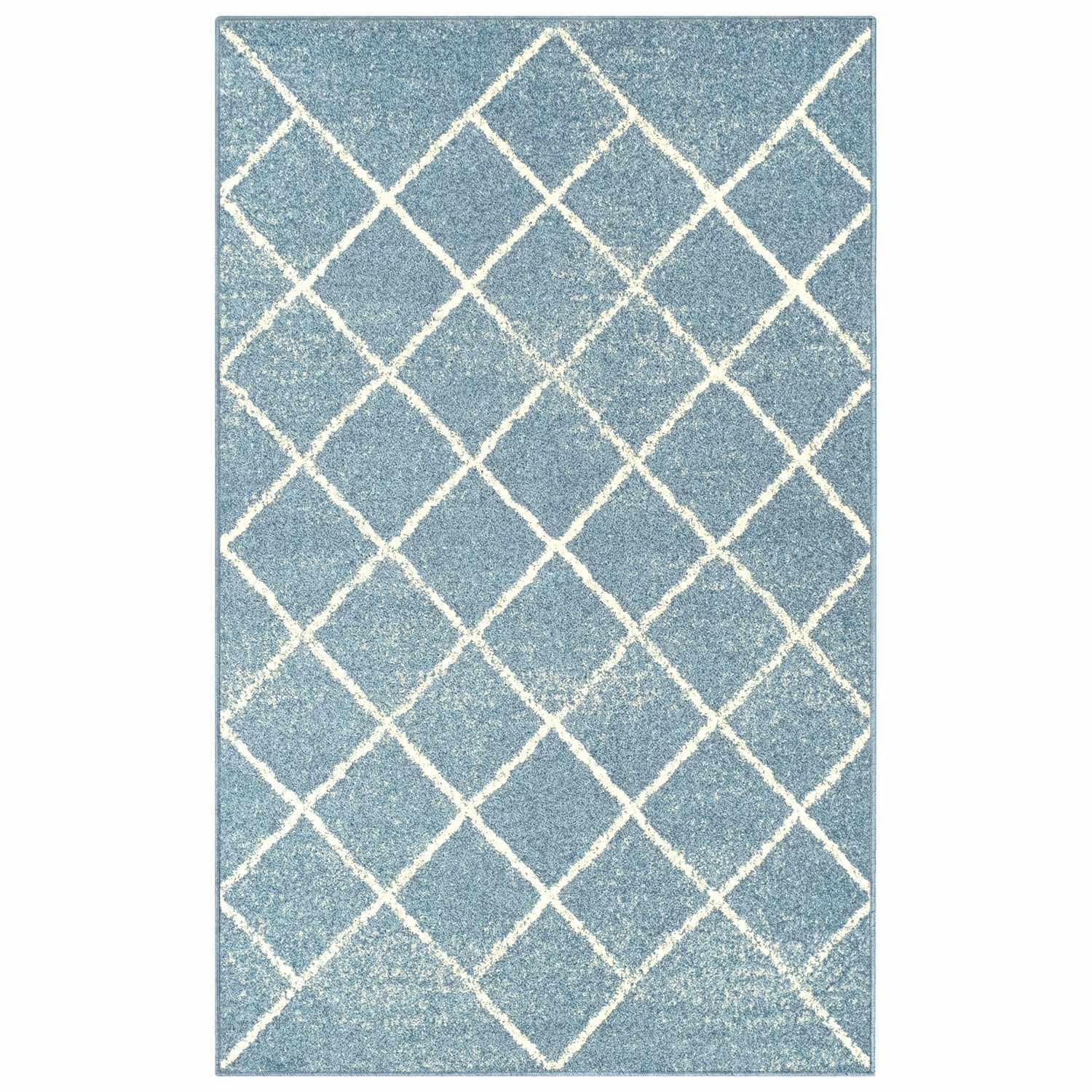 Lattice Modern Geometric Criss-Cross Rug FredCo