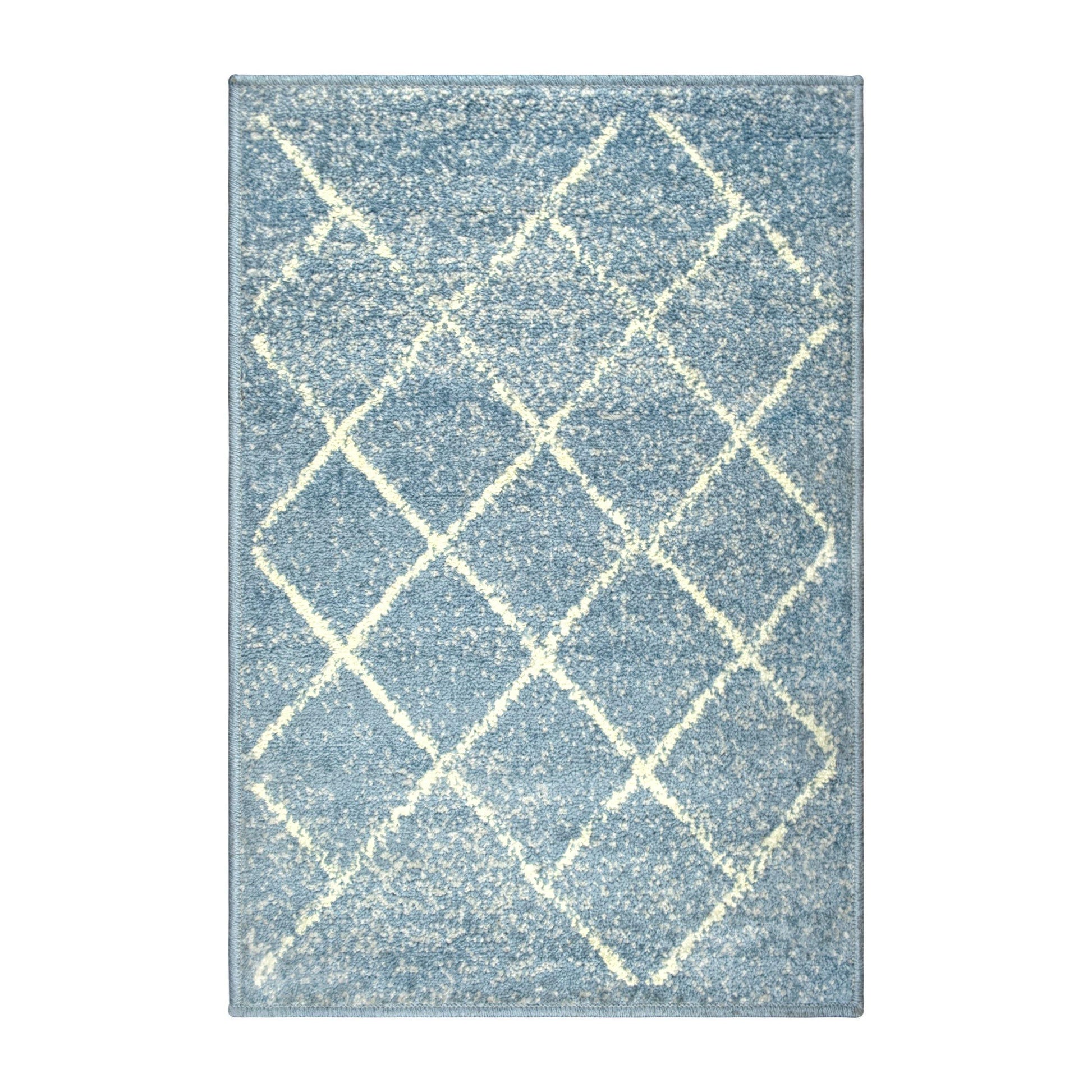 Lattice Modern Geometric Criss-Cross Rug FredCo