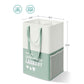 Laundry Basket with 2 Compartments Mint Green FredCo