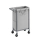 Laundry Basket with Wheels, Rolling Laundry Hamper Green FredCo