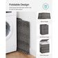 Laundry Hamper with Lid Gray FredCo