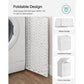 Laundry Hamper with Lid White FredCo