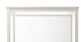 Laveda Pearl White Finish Mirror w/LED FredCo