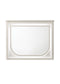 Laveda Pearl White Finish Mirror w/LED FredCo