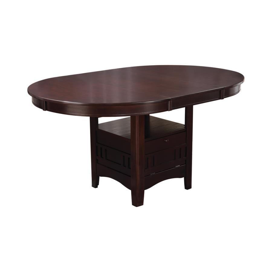 Lavon 5-piece Dining Room Set Espresso and Black 102671-S5 Coaster FredCo