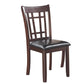 Lavon 5-piece Dining Room Set Espresso and Black 102671-S5 Coaster FredCo