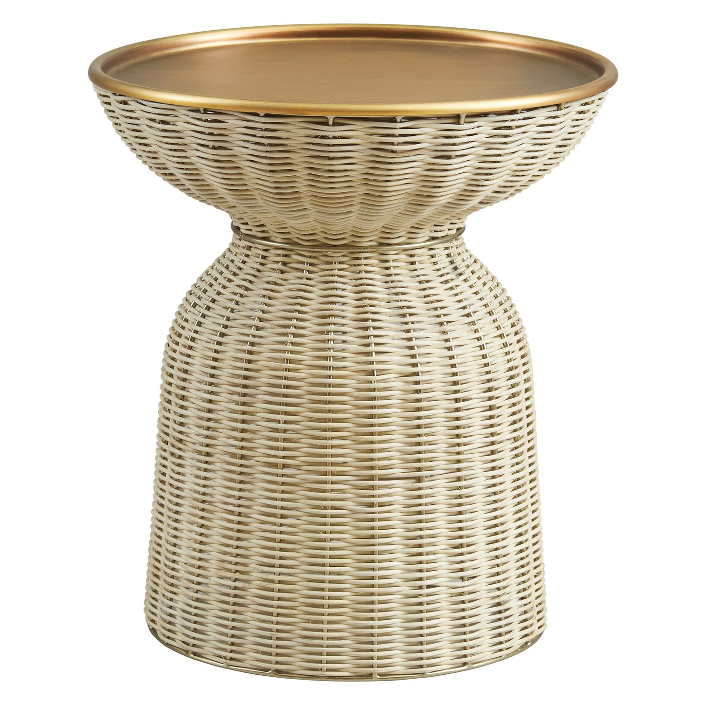 Lazaro Round Rattan Side Table by Modway EEI-7189 FredCo