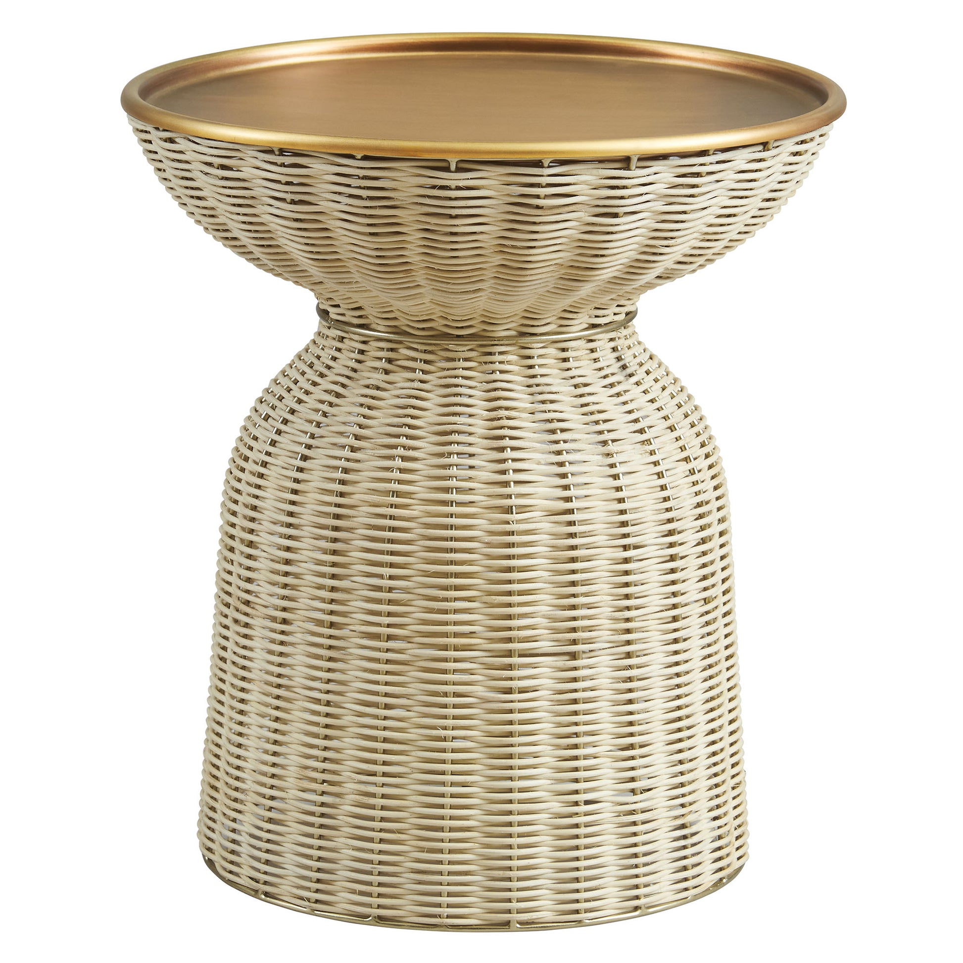 Lazaro Round Rattan Side Table by Modway EEI-7189 FredCo