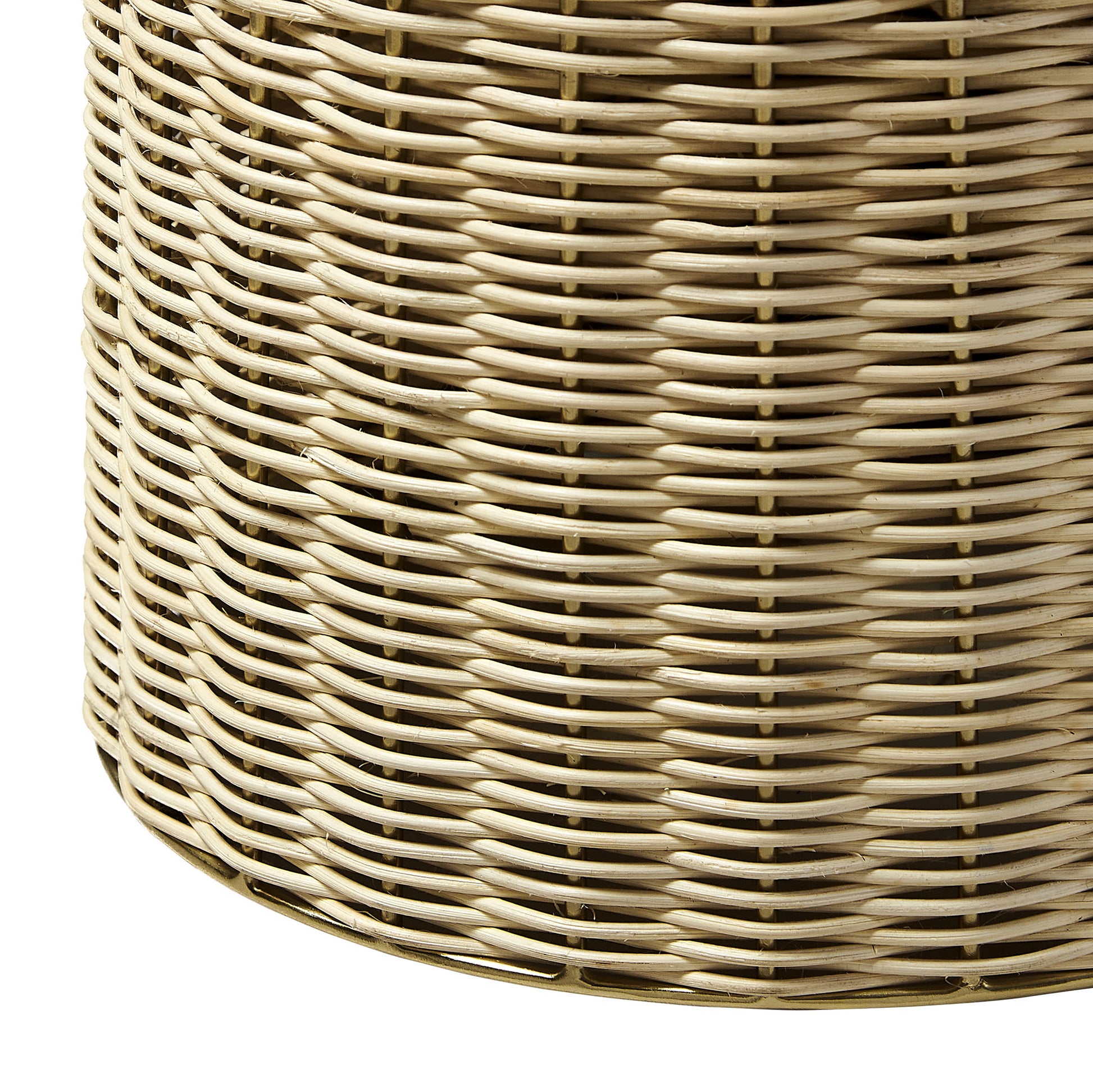 Lazaro Round Rattan Side Table by Modway EEI-7189 FredCo