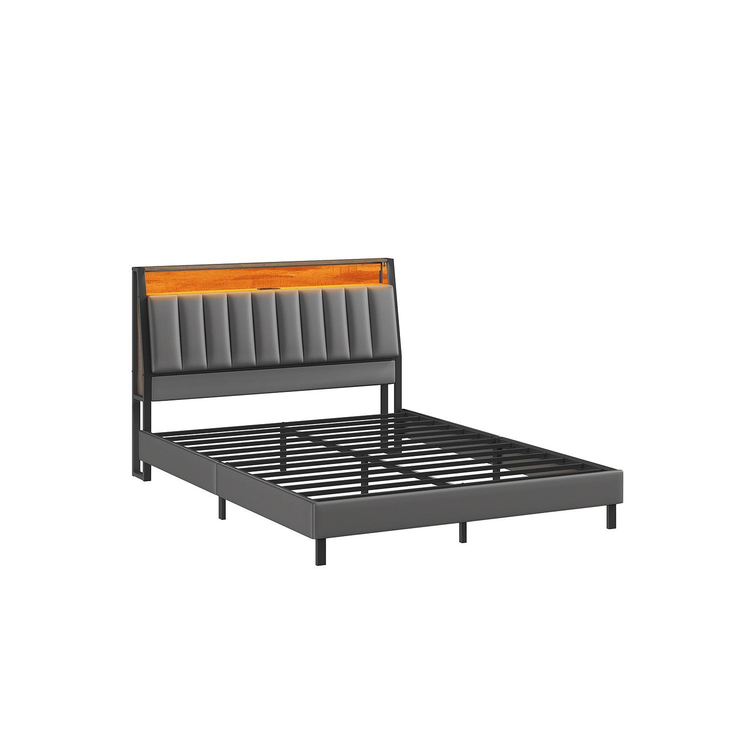 LED Bed Frame Queen Size FredCo