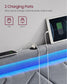 LED Bed Frame Queen Size with Headboard and 4 Drawers FredCo
