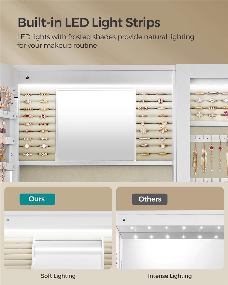 LED Jewelry Cabinet FredCo