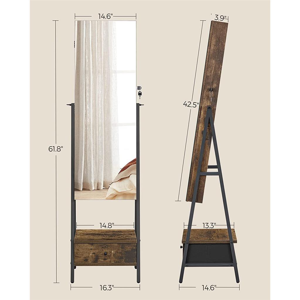 LED Jewelry Cabinet Standing FredCo