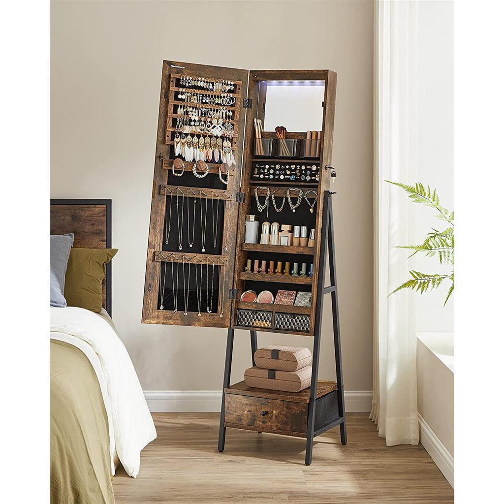 LED Jewelry Cabinet Standing FredCo