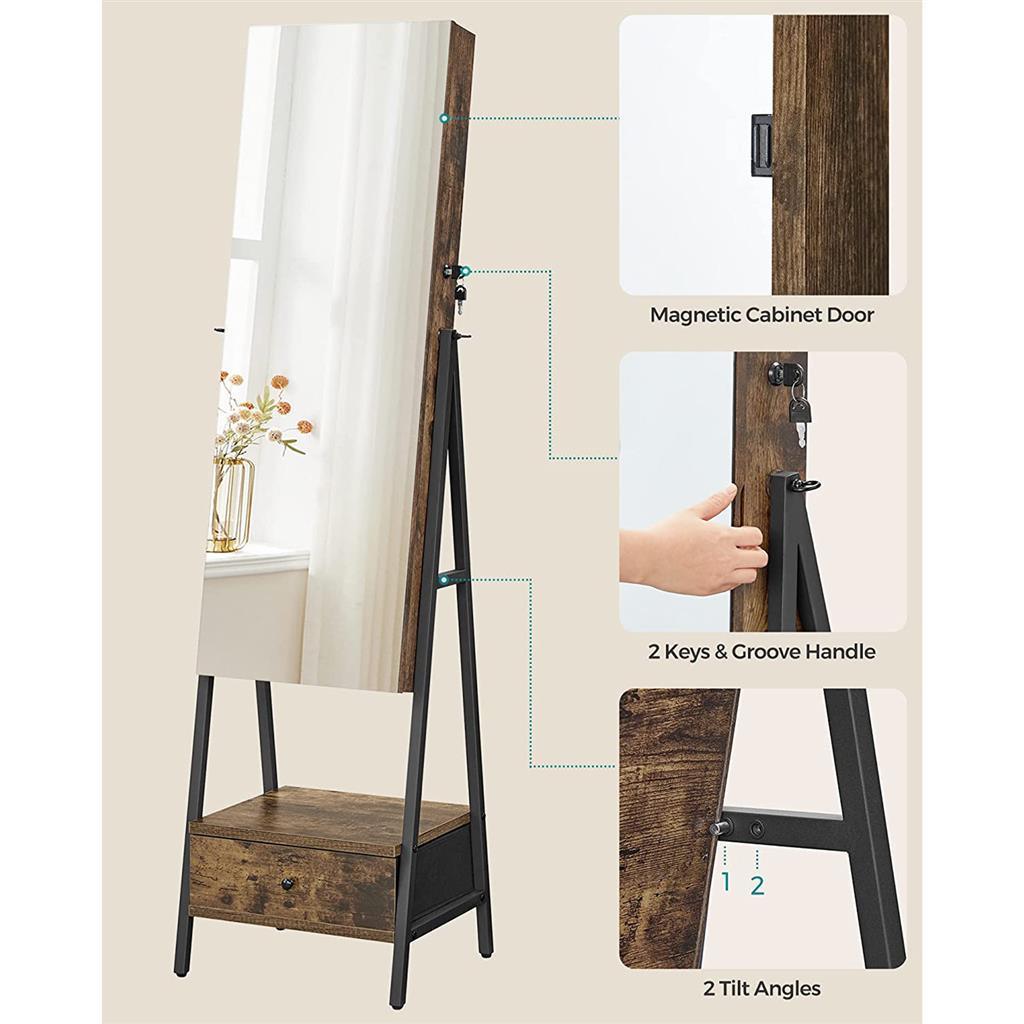LED Jewelry Cabinet Standing FredCo