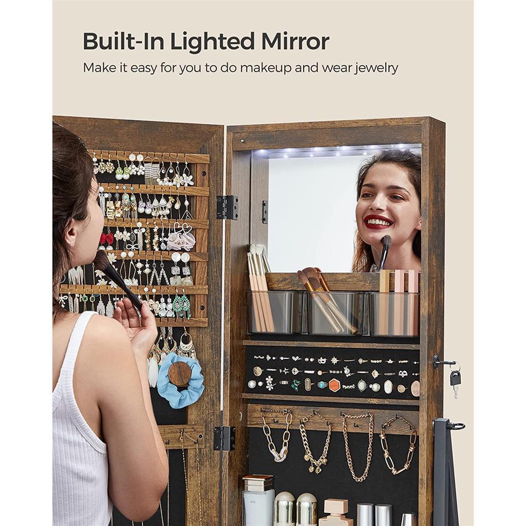 LED Jewelry Cabinet Standing FredCo