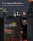LED Sideboard Cabinet with Wine Storage FredCo