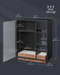 LED Sideboard Cabinet with Wine Storage FredCo